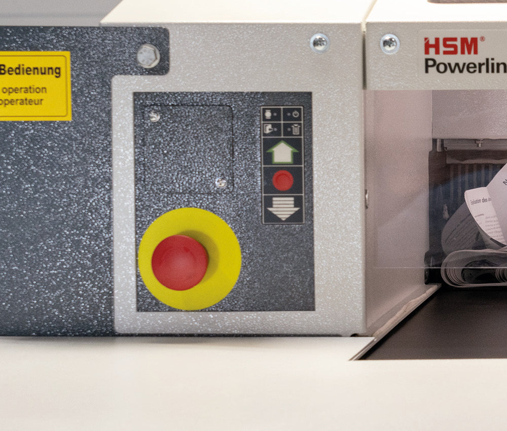 HSM Powerline SP 4040 V - 1/4 x 2 Industrial Shredder and Baler - HSM3514