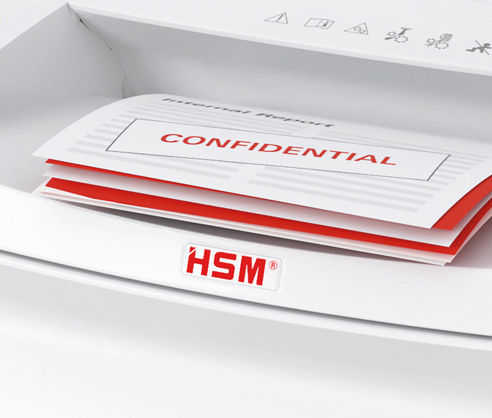 HSM SECURIO B22 1/4 Inch Strip Cut Document Shredder - HSM1831