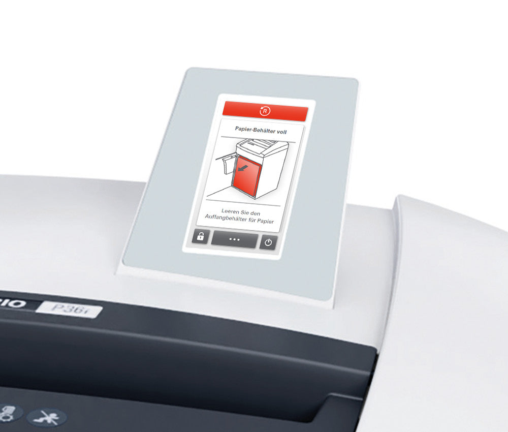 HSM SECURIO P36i 1/16 x 5/8 Cross Cut Shredder - HSM1852