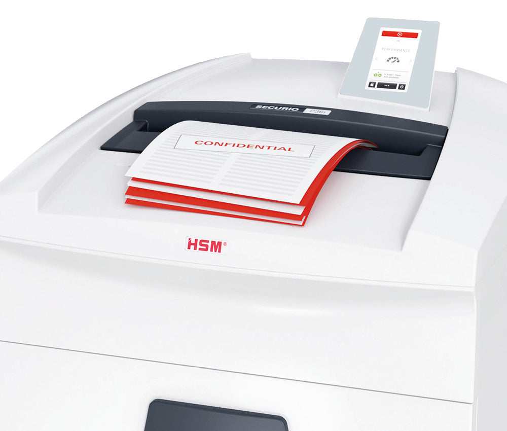 HSM SECURIO P36i 1/16 x 5/8 Cross Cut Shredder - HSM1852